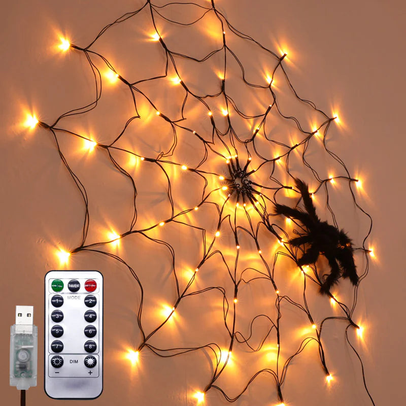 LED Spider Web